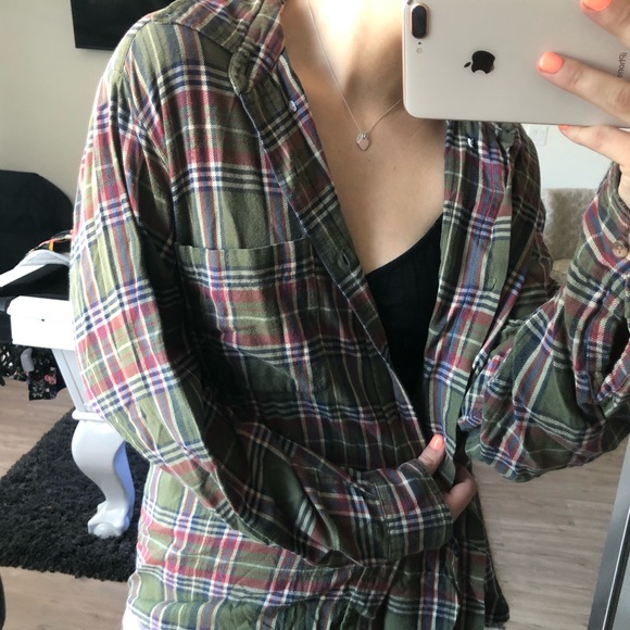 Brandy Melville Tops - Oversized flannel